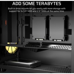 Corsair PC Case | 3200D RS | Black | Mid-Tower