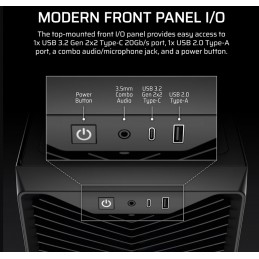 Corsair PC Case | 3200D RS | Black | Mid-Tower