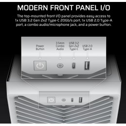 Corsair PC Case | 3200D RS ARGB | White | Mid-Tower