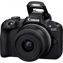 Canon | EOS R50 + RF-S 18-45mm F4.5-6.3 IS STM + RF-S 55-210mm F5-7.1 IS STM (SIP) | Megapixel 24.2 MP | Image stabilizer | ISO 