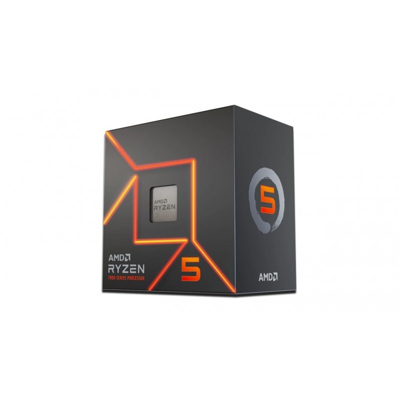 CPU|AMD|Desktop|Ryzen 5|7600|Raphael AM5|3800 MHz|Cores 6|32MB|Socket SAM5|65 Watts|GPU Radeon|BOX|100-100001015BOX