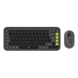 KEYBOARD +MOUSE COMBO POP ICON/GR/GREEN 920-013140 LOGITECH