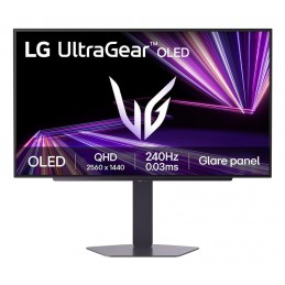 Monitor|LG|27 "|2560 x 1440 pixels|Quad HD|Native aspect ratio 16:9|OLED|Flat|27GX704A-B