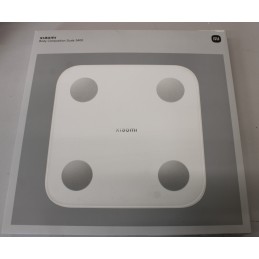 SALE OUT. Xiaomi | Body Composition Scale S400 | DAMAGED PACKAGING, USED, SCRATCHED ON BACK | Body fat analysis | Body Mass Inde