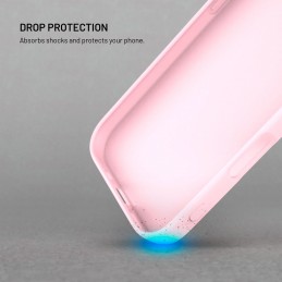 Fixed Story | Back cover | Xiaomi | 17 | Rubberized | Pink