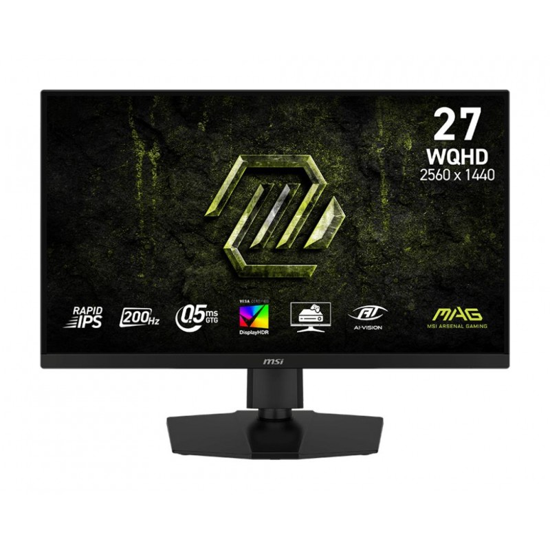LCD Monitor|MSI|27 "|2560 x 1440 pixels|Wide Quad HD|Native aspect ratio 16:9|LCD|Flat|MAG274QPFE20