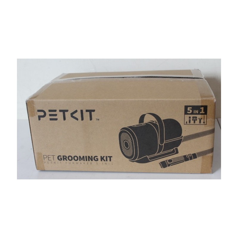 SALE OUT. PETKIT | Air Clipper Pet Grooming Vacuum Kit 5in1 | LM4 | Grey/White | DEMO | Warranty 24 month(s)