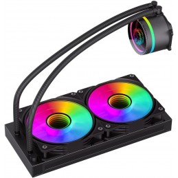 Gamemax CPU Liquid Cooler | ICEBURG 240 INFINITY | Black