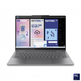 Lenovo Yoga 7 2-in-1 14ILL10 | Luna Grey | 14 " | OLED | Touchscreen | WUXGA | 1920 x 1200 pixels | Intel Core Ultra 7 | 256V | 