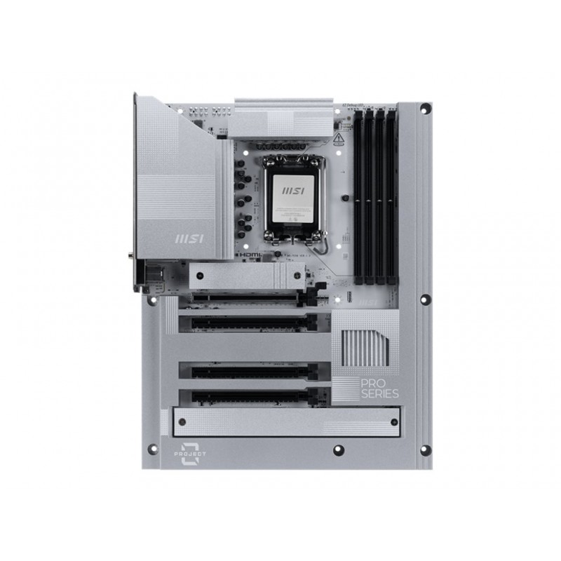 MSI PRO Z890-S WIFI PZ | Processor family Intel | Processor socket LGA1851 | DDR5 | Supported hard disk drive interfaces SATA, M