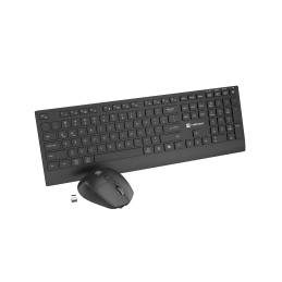 Natec Keyboard and Mouse | Stringray 2 | Keyboard and Mouse Set | Wireless | US | Black
