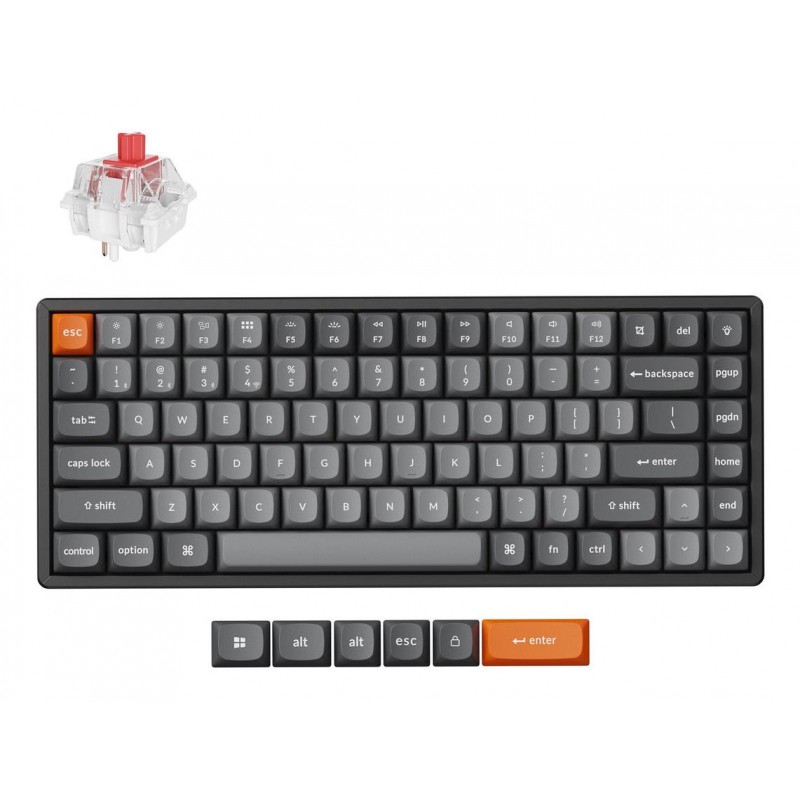 KEYBOARD WRL K2 MAX RGB/BLACK K2M-J1 KEYCHRON