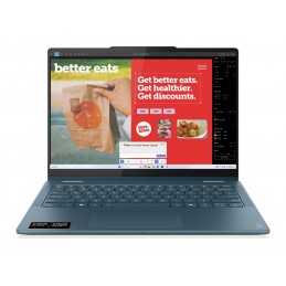 Lenovo Yoga 7 2-in-1 14AKP10 14 WUXGA Touch AMD AI R7 350/16GB/512GB/AMD Radeon 860M Graphics/WIN11 Home/Nordic Backlit kbd/Tida