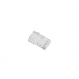 Lanberg Plug RJ45 CAT.5E UTP plug 8P8C, 100 pcs | PLU-5000 | Transparent