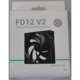 SALE OUT. Deepcool cooling fan R-FD12V2-BKNPN1-G | Deepcool Cooling Fan | FD12 V2 | Black | DAMAGED PACKAGING