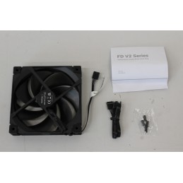 SALE OUT. Deepcool cooling fan R-FD12V2-BKNPN1-G | Deepcool Cooling Fan | FD12 V2 | Black | DAMAGED PACKAGING