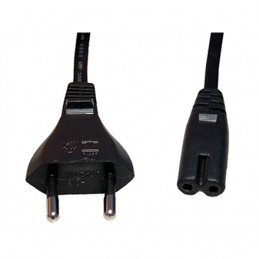 Cablexpert | Power cord (C7), VDE approved | Black | CEE 7/16 to C7