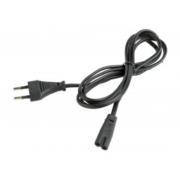 Cablexpert | Power cord (C7), VDE approved | Black | CEE 7/16 to C7