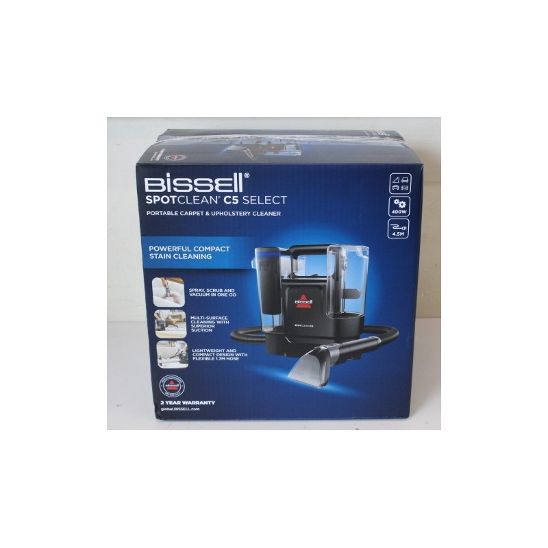 SALE OUT. Bissell | SpotClean C5 Select Portable Carpet and Upholstery Cleaner | 3928N | Corded operating | Handheld | Washing f