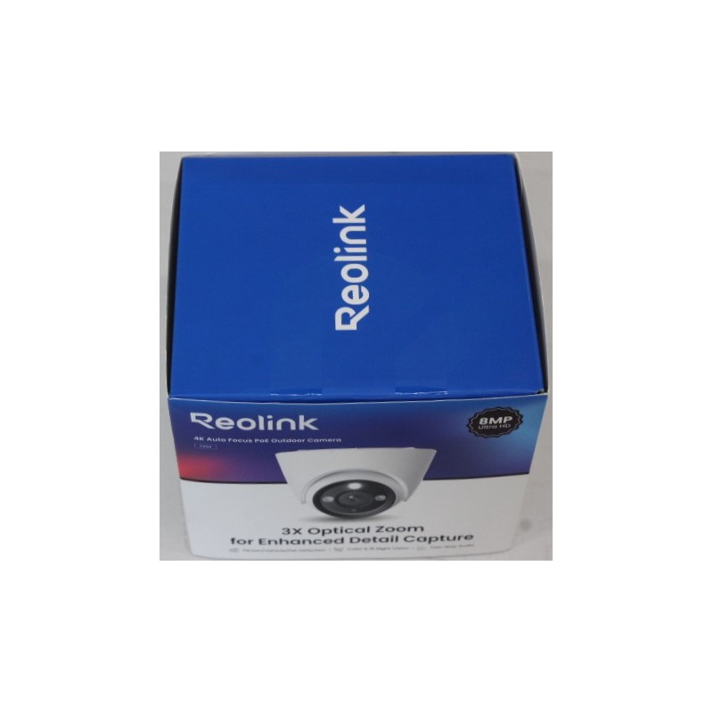 SALE OUT. Reolink P434 4K Security IP Camera with Color Night Vision, White | Reolink | 4K Security IP Camera with Color Night V