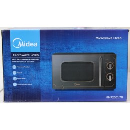 SALE OUT. | Midea | Microwave oven | MM720CJ7B | Free standing | 700 W | Black | DAMAGED PACKAGING, MISSING INNER PACKAGING, SCR