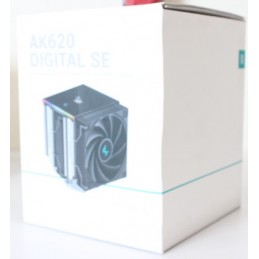 SALE OUT. Deepcool AK620 DIGITAL SE CPU Air Cooler | Deepcool CPU Air Cooler | AK620 Digital SE | Black | DAMAGED PACKAGING