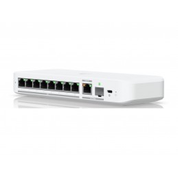Ubiquiti Flex 2.5G | Flexible, 8-port 2.5 GbE switch | Desktop | Managed | 10 Gbps (RJ-45) ports quantity 1 | SFP+ ports quantit