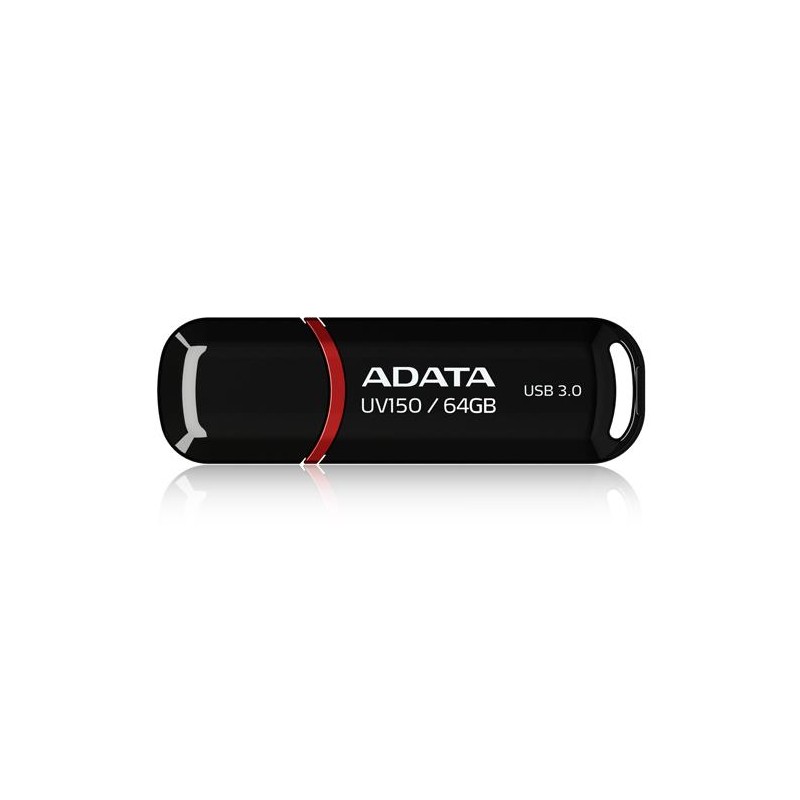 MEMORY DRIVE FLASH USB3.1 64GB/BLACK AUV150-64G-RBK ADATA
