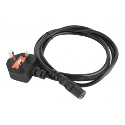 Gembird PC-187 UK power cord (C13), 5 A, 6 ft