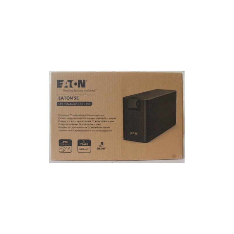 SALE OUT. Eaton UPS 5E Gen2 700I IEC | Eaton | UPS | 5E Gen2 700I IEC | 700 VA | 360 W | DAMAGED INNER PACKAGING