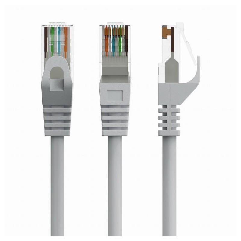 PATCH CABLE CAT6 UTP 1.5M/GREY PP6U-1.5M GEMBIRD