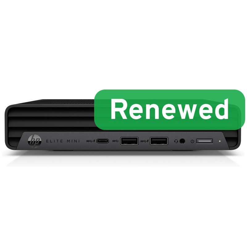 HP Renewed Grade A | Elite MINI 800 G9 | Intel Core i5 | i5-12500T | 16 GB | SSD | 256 GB | Intel UHD Graphics 770 | Windows 11 