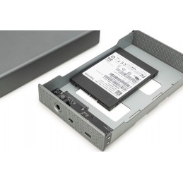 Digitus USB 3.0 hard disk enclosure, 3.5", SATA, 16TB, aluminum | DA-71106-1