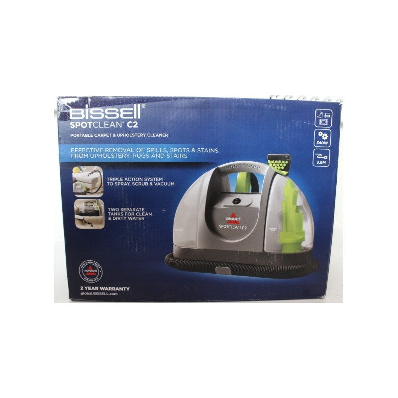 SALE OUT. | Bissell | Carpet and Upholstery Cleaner | 20671 SpotClean C2 | Corded operating | 340 W | Titanium/Silver Gray/Cha C