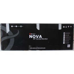 SALE OUT. Arozzi Nova 49" VA, 165Hz - Black | Arozzi | Nova | 49 " | VA | 32:9 | 165 Hz | 4 ms | 5120 x 1440 pixels | 350 cd/m |