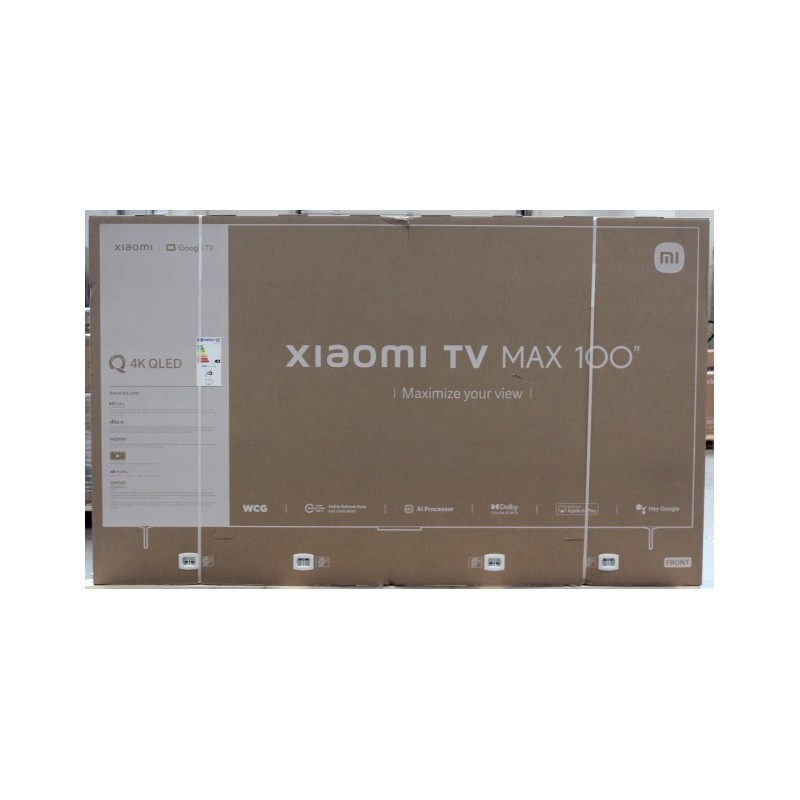 SALE OUT. Xiaomi TV Max 2025 100" (3840 2160) | Xiaomi | TV | Max 2025 | 100 | Smart TV | Google TV | UHD | Grey | DAMAGED PACKA