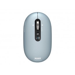 PORT CONNECT Mouse | PURE MAC | Wireless | Bluetooth | Pastel Blue