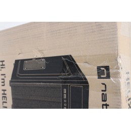 SALE OUT. Natec Helix Matx PC case Mini Tower, Black | SALE OUT. | Natec PC Case | Helix Matx | Black | Mini Tower | DAMAGED PAC