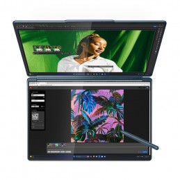 Lenovo Yoga Book 9 14IAH10 Intel | Tidal Teal | 2x14 " | OLED | Touchscreen | 2.8K WQXGA+ | 2880 x 1800 pixels | Intel Core Ultr