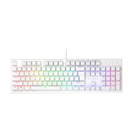 Genesis THOR 303 | Mechanical Gaming Keyboard | Wired | US | White | USB Type-A | Outemu Peach Silent