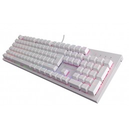 Genesis THOR 303 | Mechanical Gaming Keyboard | Wired | US | White | USB Type-A | Outemu Peach Silent