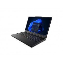 Lenovo ThinkPad P16 G3 Intel | Black | 16 " | IPS | WUXGA | 1920 x 1200 pixels | Anti-glare | Intel Core Ultra 7 | 255HX | 64 (2