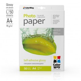 Self-adhesive Photo Paper | Glossy | 115-80 g/m | A4