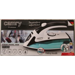 SALE OUT. Camry CR 5024 Steam Travel iron, power 840W, White/green/black | Camry | CR 5024 | Steam Travel iron | 840 W | Water t