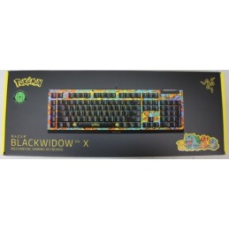 SALE OUT. SALE OUT. Razer BlackWidow V4 X | Mechanical Gaming Keyboard | Wired | US | Green Mechanical Switches | Pok mon Editio