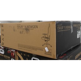 SALE OUT. | Razer Iskur V2 X NewGen | Gaming Chair | Black/Green | DAMAGED ITEM AND PACKAGING. ITEM SCRATCHED, DIRTY. MISSING: G