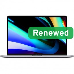 Apple Renewed Grade B | MacBook Pro 16 A2141 | 16 " | i9-9880H | 16 GB | SSD | 1000 GB | AMD Radeon Pro 5500M Graphics | macOS |