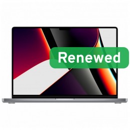 Apple Renewed Grade B | MacBook Pro 16 A2485 | 16 " | 32 GB | SSD | 1000 GB | Apple M1 Max 10-core CPU | macOS | Keyboard langua