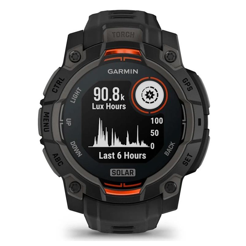 SMARTWATCH INSTINCT 3 SOLAR/BLACK/BLK 010-02934-00 GARMIN