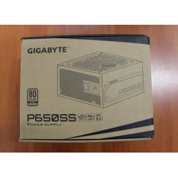 SALE OUT. Gigabyte PSU | GP-P650SS GEU1 | 650 W | REFURBISHED, WITHOUT ORIGINAL PACKAGING, MANUAL AND ACCESSORIES